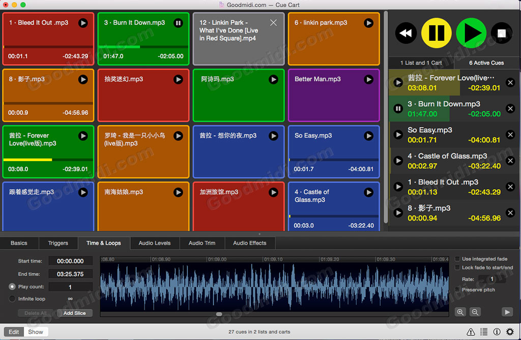 QLab Pro更新到4.6.9版